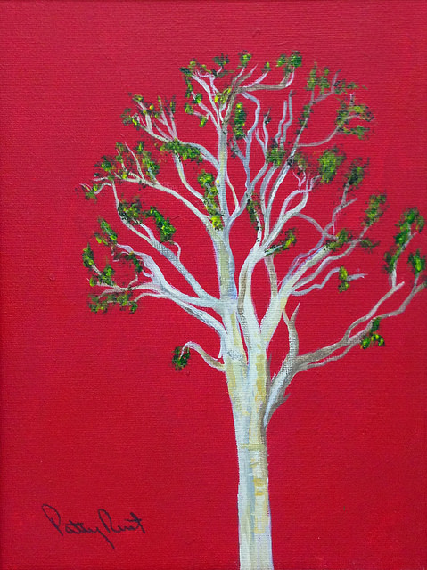 Tree - 8"x10", Acrylic on Canvas, 2014