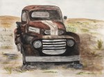 Vintage Truck- 9"x12", Watercolor 2017