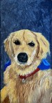 Gracie - Acrylic on tile 3.75"X7.5"